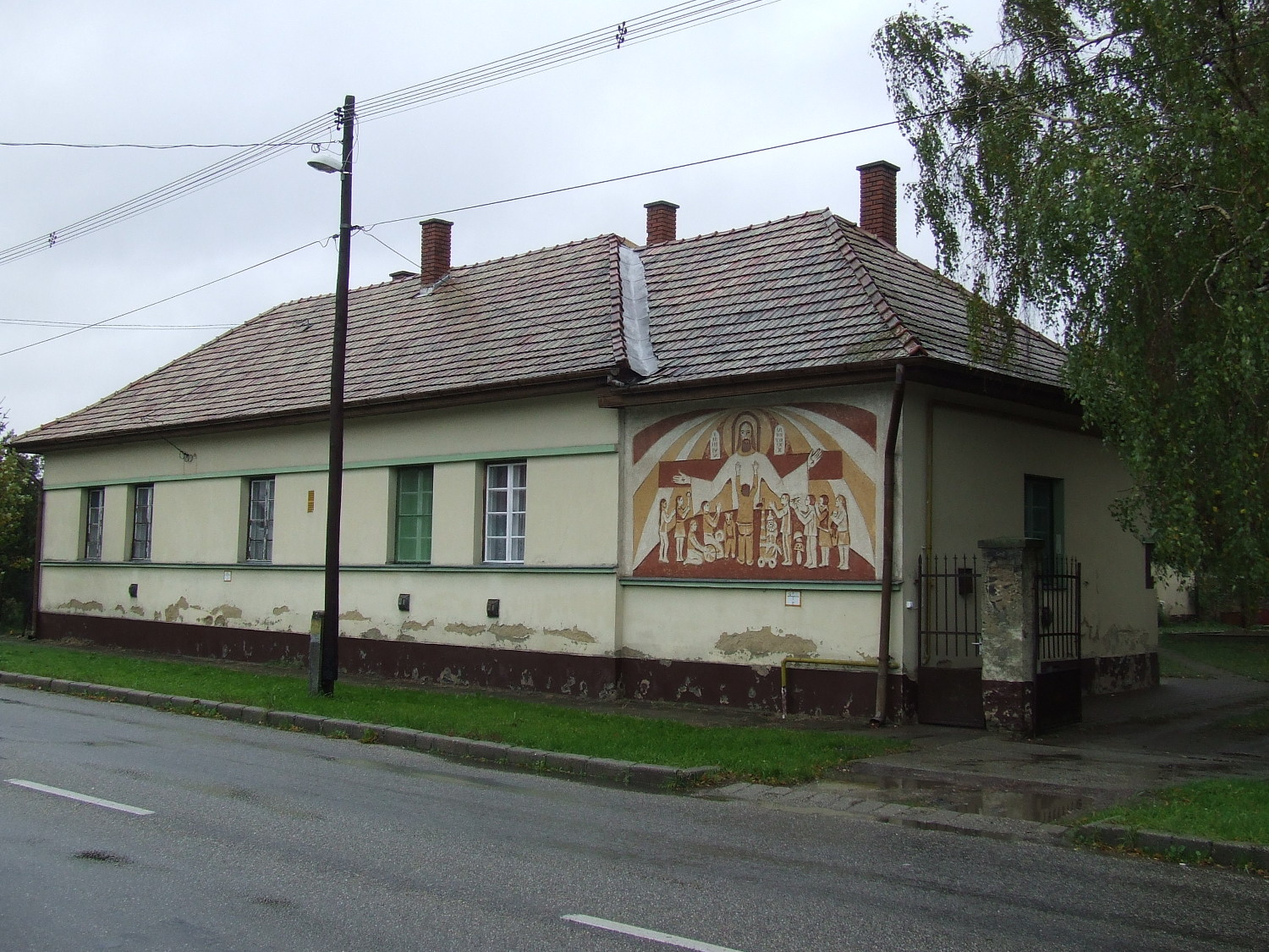 Celldömölki evangélikus gyülekezeti terem